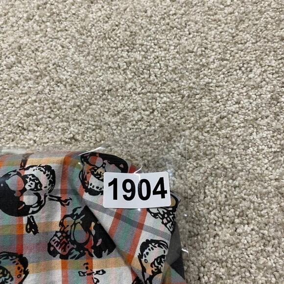 Rock Roll N Soul Shirt Mens L Skulls AOP Lightweight Western Grunge Y2K Biker - Picture 8 of 8